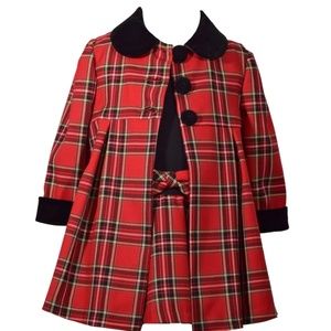 Bonnie Jean Plaid Dress